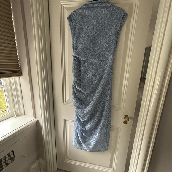 Anthropologie Blue Lace Dress - Picture 6 of 11